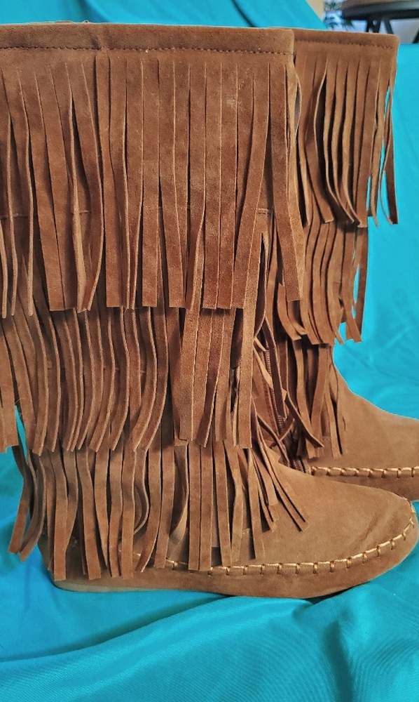 ❗Liquidation 40%❗Brown soft leather boot. Size 11!